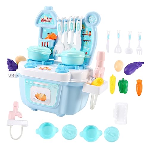TOYANDONA Mini Spielküche Set Für 1 Set Plastik Kochstation Mit Zubehör Rollenspiel Für Jungen Und ädchen Küchenutensilien Und Kochgeschirr Für Kreatives TOYANDONA Mini Spielküche Set Für 1 Set Plastik Kochstation Mit Zubehör Rollenspiel Für Jungen Und ädchen Küchenutensilien Und Kochgeschirr Für Kreatives von TOYANDONA