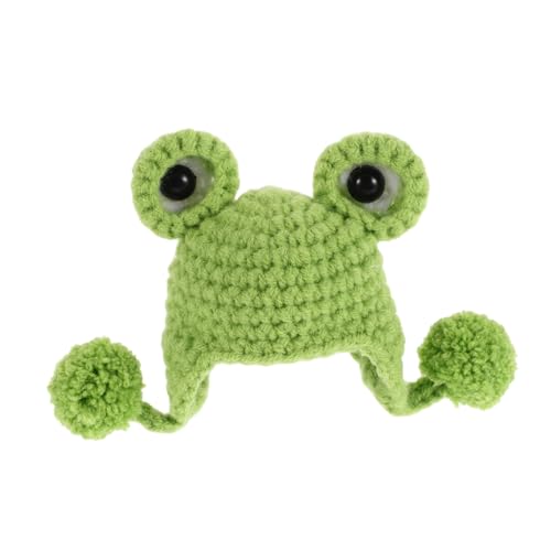 TOYANDONA Kleiner Strickmützen für Puppen Kleine Beanie Mützen Süßes Cartoon Design Weiches Wollgarn Zubehör für Bastelprojekte TOYANDONA Kleiner Strickmützen für Puppen Kleine Beanie Mützen Süßes Cartoon Design Weiches Wollgarn Zubehör für Bastelprojekte von TOYANDONA