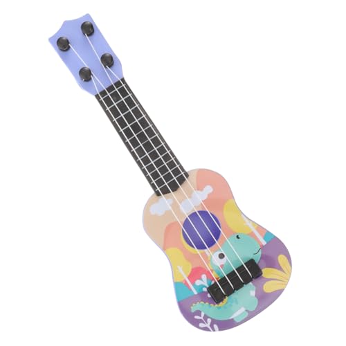 TOYANDONA Mini Ukulele für Realistisches Tragbares Lerninstrument Kleine Gitarre mit Liebevollem Design Pädagogisches Musikspielzeug für Anfänger und Hawaii Partys von TOYANDONA