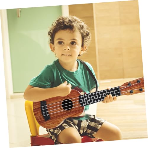 TOYANDONA Mini Ukulele für Simulation Musikinstrument Sicher und Robust Pädagogisches Mini Gitarrenspielzeug für Kleinkinder Jungen Mädchen Anfänger TOYANDONA Mini Ukulele für Simulation Musikinstrument Sicher und Robust Pädagogisches Mini Gitarrenspielzeug für Kleinkinder Jungen Mädchen Anfänger von TOYANDONA