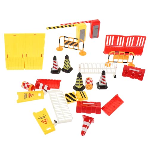 TOYANDONA Mini Verkehrsszenen Set mit Verkehrszeichen und Straßensperren Teiliges für des Verkehrsbewusstseins Verkehrssicherheit TOYANDONA Mini Verkehrsszenen Set mit Verkehrszeichen und Straßensperren Teiliges für des Verkehrsbewusstseins Verkehrssicherheit von TOYANDONA