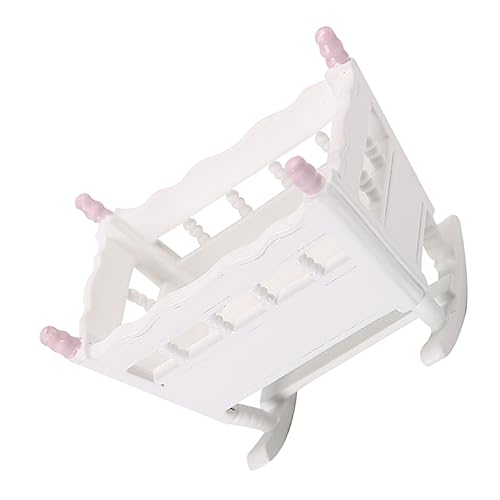 TOYANDONA Miniatur Puppenwiege Doll Cradle Für Puppenhaus üße Schlafzimmer Dekoration Puppenbett Für Miniaturspielzeug Und Puppenmöbel Ideal Für Kreative Bastelideen TOYANDONA Miniatur Puppenwiege Doll Cradle Für Puppenhaus üße Schlafzimmer Dekoration Puppenbett Für Miniaturspielzeug Und Puppenmöbel Ideal Für Kreative Bastelideen von TOYANDONA