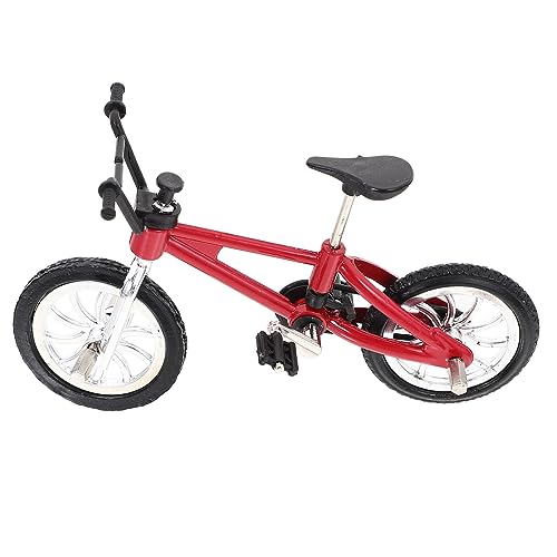 TOYANDONA Mini-kunstfahrrad -Modell Feengartenfahrrad Fingerscooter Kleines Fahrrad Kleines Künstliches Fahrrad Fahrradfigur Fingerfahrrad Miniatur Legierung Ob11 Kleine Stoffpuppe von TOYANDONA