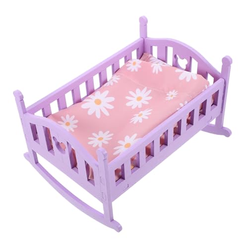 TOYANDONA Doll House for Girls Miniatur Babybett Modell Für Puppenhaus Miniatur Öbel Für Das Schlafzimmer Dollhouse Dekoration Ideal Für Puppenhaus Zubehör Und Kreative Spielwelten Puppenhausmöbel TOYANDONA Doll House for Girls Miniatur Babybett Modell Für Puppenhaus Miniatur Öbel Für Das Schlafzimmer Dollhouse Dekoration Ideal Für Puppenhaus Zubehör Und Kreative Spielwelten Puppenhausmöbel von TOYANDONA