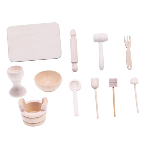 TOYANDONA Miniatur Puppenhaus Cutebee Puppenhaus Miniatur 11 Teiliges Mini Küchenutensilien Set Für Puppenhaus Backzubehör Für Mikro Szenen Dekoration Miniatur Küchenelemente Puppenhaus Ornaments TOYANDONA Miniatur Puppenhaus Cutebee Puppenhaus Miniatur 11 Teiliges Mini Küchenutensilien Set Für Puppenhaus Backzubehör Für Mikro Szenen Dekoration Miniatur Küchenelemente Puppenhaus Ornaments von TOYANDONA