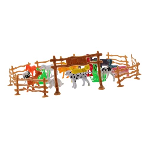 TOYANDONA Miniatur Bauernhoftiere Teilig Kleine Farmwelt Modelle Vielseitige Spielfiguren für Garten Lernspielzeug Dekoration und Fotorequisiten TOYANDONA Miniatur Bauernhoftiere Teilig Kleine Farmwelt Modelle Vielseitige Spielfiguren für Garten Lernspielzeug Dekoration und Fotorequisiten von TOYANDONA