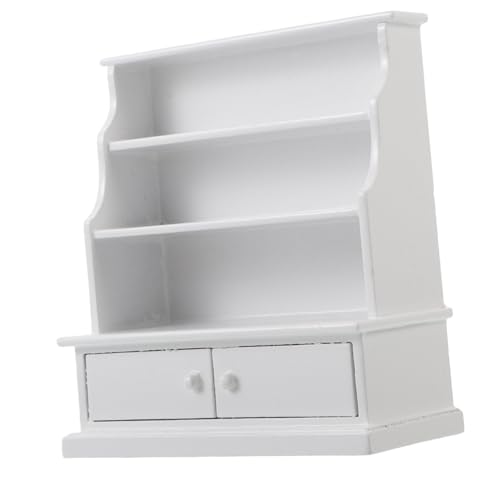 TOYANDONA Miniatur Bücherregal Anpassbares Holzregal für Puppenhäuser Kleiner Aufbewahrungsschrank für Miniatur Bücher und Dekorationen Kinderzimmer und Büro Möbelstück TOYANDONA Miniatur Bücherregal Anpassbares Holzregal für Puppenhäuser Kleiner Aufbewahrungsschrank für Miniatur Bücher und Dekorationen Kinderzimmer und Büro Möbelstück von TOYANDONA