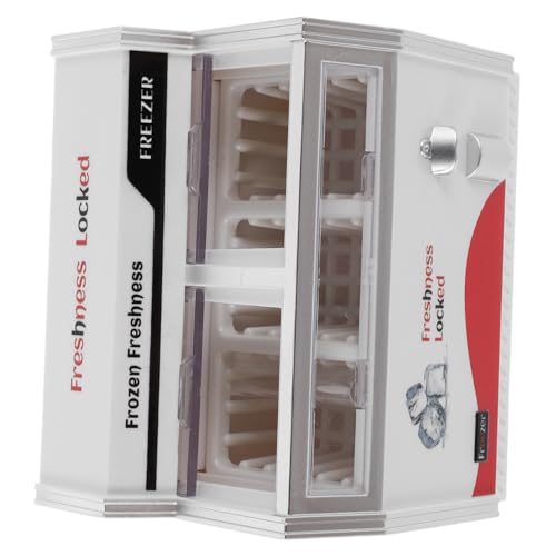 TOYANDONA Miniatur Eisfach Kühlschrank für Realistisch Gestalteter Kompakter Kühlschrank für Puppenhaus und Supermarkt Rollenspiel Tragbares Küchenmöbel Modell mit Licht für Fantasievolles TOYANDONA Miniatur Eisfach Kühlschrank für Realistisch Gestalteter Kompakter Kühlschrank für Puppenhaus und Supermarkt Rollenspiel Tragbares Küchenmöbel Modell mit Licht für Fantasievolles von TOYANDONA