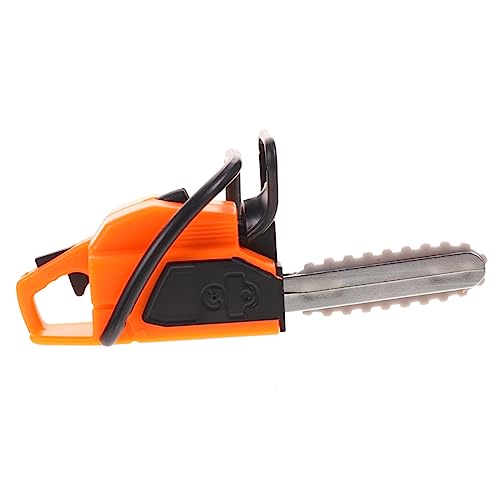 TOYANDONA Miniatur Elektrowerkzeug Simulierte Mini Kettensäge Für Puppenhaus Dekoration Tiny Chainsaw Modell Für Miniatur Gartenlandschaften Und Kreative Bastelprojekte von TOYANDONA
