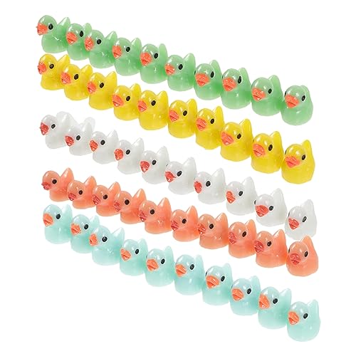 TOYANDONA Miniatur Enten Figuren Aus Harz Bunte Deko Für Puppenhaus Garten Und Autos Handgefertigte Ornamente Pink Und Je TOYANDONA Miniatur Enten Figuren Aus Harz Bunte Deko Für Puppenhaus Garten Und Autos Handgefertigte Ornamente Pink Und Je von TOYANDONA