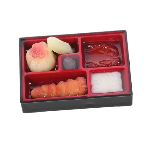 TOYANDONA Miniatur Essen Und Kleine Häuser Kleine Häuser Spielzeughaus Mini Kleines Kleines Mini Essen Mini Essensmodell Küche Essensmodell von TOYANDONA
