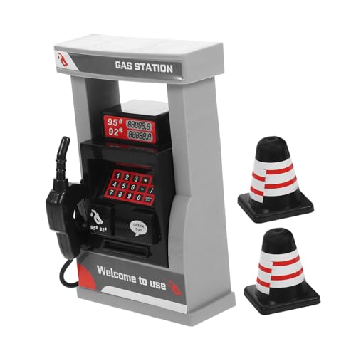 TOYANDONA Miniatur Gasstation Modellspielzeug mit Realistischem Kartenzahlungs und Sprachprompt mit Glatten Kanten Nachhaltigem Material für Kinderzimmer und Interaktives TOYANDONA Miniatur Gasstation Modellspielzeug mit Realistischem Kartenzahlungs und Sprachprompt mit Glatten Kanten Nachhaltigem Material für Kinderzimmer und Interaktives von TOYANDONA