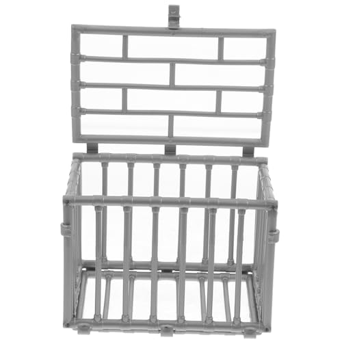 TOYANDONA Miniatur Haustier Käfig Modell Handwerk Spielzeug Mini Ornament Tier Käfig Prop von TOYANDONA