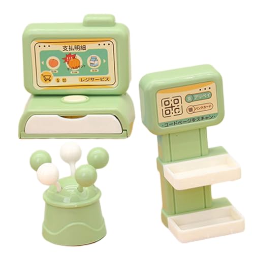 TOYANDONA Miniatur Kasse Realistische Plastik Registrierkasse mit Reichhaltigen Details Sicher und Stabil Interaktives Puppenhaus Deko Wiederverwendbar Kreatives Lernspielzeug TOYANDONA Miniatur Kasse Realistische Plastik Registrierkasse mit Reichhaltigen Details Sicher und Stabil Interaktives Puppenhaus Deko Wiederverwendbar Kreatives Lernspielzeug von TOYANDONA