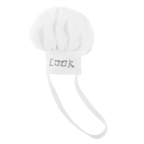 TOYANDONA Miniatur Kochmütze für Puppen Weiche Polyester Kochmütze Dekorative Mini Mütze für Puppenpartys Einfach Anzuziehen Leichtes Design für Rollenspiele und Kreative Verkleidung TOYANDONA Miniatur Kochmütze für Puppen Weiche Polyester Kochmütze Dekorative Mini Mütze für Puppenpartys Einfach Anzuziehen Leichtes Design für Rollenspiele und Kreative Verkleidung von TOYANDONA