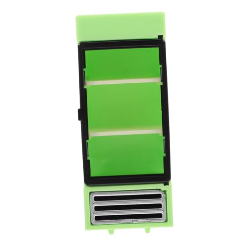 TOYANDONA Miniatur Kühlschrank Für Puppenhaus Single Door Modell Für DIY Projekte Und Miniaturszenen Hochwertiges Puppenzubehör Für Kreative Raumgestaltung von TOYANDONA