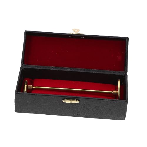 TOYANDONA Vintage Mikrofon Prop 16-22cm Miniatur Decor Musik Mic Ornament Für Home Decor von TOYANDONA