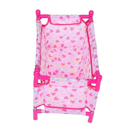 TOYANDONA Miniatur Puppenbett Doll Bed Puppenmöbel Kreatives Design Elegante Dekoration für Puppenhaus Zubehör TOYANDONA Miniatur Puppenbett Doll Bed Puppenmöbel Kreatives Design Elegante Dekoration für Puppenhaus Zubehör von TOYANDONA