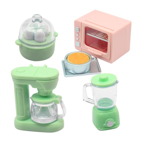 TOYANDONA Zubehör Puppenhaus Puppenhaus Set 4 Teiliges Zubehör Mit Realistischem Ofen Kaffeemaschine Und Eierkocher Für Kreatives Und Dekorieren Von Puppenhäusern TOYANDONA Zubehör Puppenhaus Puppenhaus Set 4 Teiliges Zubehör Mit Realistischem Ofen Kaffeemaschine Und Eierkocher Für Kreatives Und Dekorieren Von Puppenhäusern von TOYANDONA