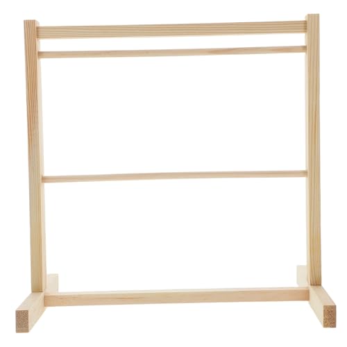 TOYANDONA Miniatur Puppenkleiderständer Doppelstöckig Vielseitiger Puppenkleiderhalter für Miniaturwelt Stabiler Mini Kleiderbügel für Puppenkleidung Platzsparender Organizer für Dollhouse TOYANDONA Miniatur Puppenkleiderständer Doppelstöckig Vielseitiger Puppenkleiderhalter für Miniaturwelt Stabiler Mini Kleiderbügel für Puppenkleidung Platzsparender Organizer für Dollhouse von TOYANDONA