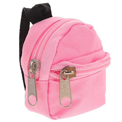 TOYANDONA Miniatur Puppenrucksack aus Polyester Dekorativer Mini Rucksack für Bjd Puppen Robust und Modisch Accessoire für Puppenhaus Puppen Outfit und Sammler von TOYANDONA