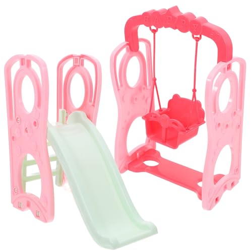TOYANDONA Spielzeug Puppen Set Miniatur Puppenhaus Miniatur-schaukel- Und Rutschenset Puppenhaus Heimszene Puppenschaukel Spielzeug Puppenhaus Miniaturspielzeug Puppenhaus Möbelzubehör TOYANDONA Spielzeug Puppen Set Miniatur Puppenhaus Miniatur-schaukel- Und Rutschenset Puppenhaus Heimszene Puppenschaukel Spielzeug Puppenhaus Miniaturspielzeug Puppenhaus Möbelzubehör von TOYANDONA