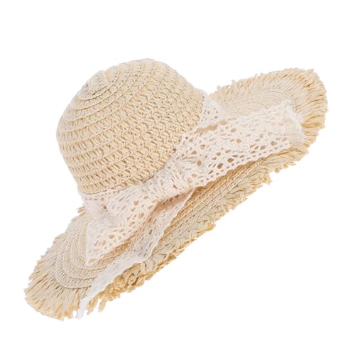 TOYANDONA Miniatur Strohhut mit Spitzenband Handgefertigter Western Strohhut für Puppen Vielseitiges DIY Bastelzubehör Dekoratives Accessoire für Kostüme und Themenpartys TOYANDONA Miniatur Strohhut mit Spitzenband Handgefertigter Western Strohhut für Puppen Vielseitiges DIY Bastelzubehör Dekoratives Accessoire für Kostüme und Themenpartys von TOYANDONA