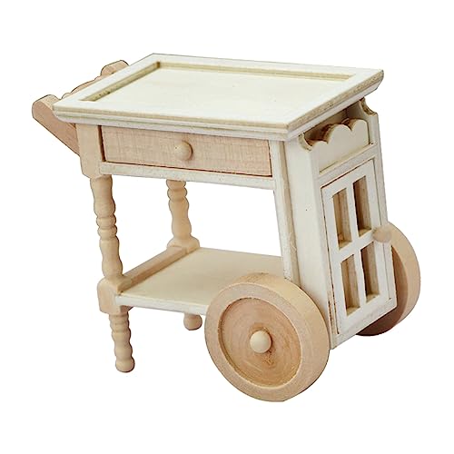 TOYANDONA Miniatur-Szene-Ornamente Schubkarre Küchensimulationswagen Mini-Trolley Dekoratives Trolley-Modell Mini-hausdekoration Desktop-Ornament DIY -versorgung Mini-hauswagen Birke TOYANDONA Miniatur-Szene-Ornamente Schubkarre Küchensimulationswagen Mini-Trolley Dekoratives Trolley-Modell Mini-hausdekoration Desktop-Ornament DIY -versorgung Mini-hauswagen Birke von TOYANDONA