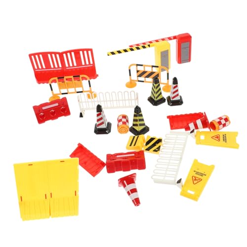 TOYANDONA Miniatur Verkehrsschilder Teilig Farbenfrohe Simulation Verkehrszeichen für Robustes Leichtes Material Pädagogisches Straßensicherheitsmodell für Baustellen und Verkehrsszenen TOYANDONA Miniatur Verkehrsschilder Teilig Farbenfrohe Simulation Verkehrszeichen für Robustes Leichtes Material Pädagogisches Straßensicherheitsmodell für Baustellen und Verkehrsszenen von TOYANDONA