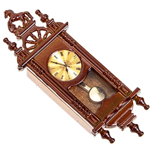 TOYANDONA Miniatur Vintage Wanduhr Für Retro Rom Uhr Als Spielzeug Und Dekoration Für Mädchen Und Zubehör TOYANDONA Miniatur Vintage Wanduhr Für Retro Rom Uhr Als Spielzeug Und Dekoration Für Mädchen Und Zubehör von TOYANDONA