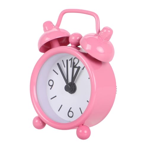 TOYANDONA Miniatur-metalluhr Im Maßstab Süße Puppenhausuhr Kleiner Wecker Für Schlafzimmer-Dekoration Mini-puppenhauszubehör Rosa Für Bastelspielzeug TOYANDONA Miniatur-metalluhr Im Maßstab Süße Puppenhausuhr Kleiner Wecker Für Schlafzimmer-Dekoration Mini-puppenhauszubehör Rosa Für Bastelspielzeug von TOYANDONA