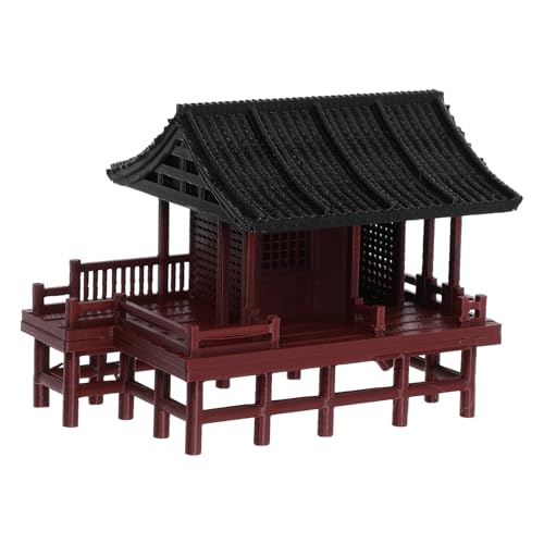 TOYANDONA Miniatur-pavillon-Statue: Terrarium- – Realistischer Mikro-landschaftspavillon – Kleine Aquarium- Und Bonsai-Dekorationen Für Zuhause Und Büro von TOYANDONA
