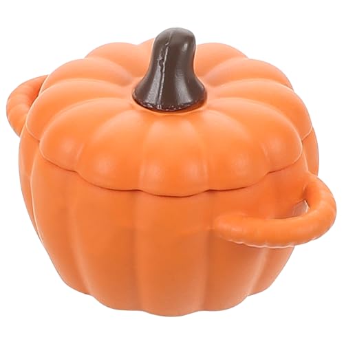 TOYANDONA Miniature Dollhouse Pumpkin Shape Food Jar Resin Cooking Toy für Lernspielzeug Kognitiven Entwicklung und Eltern Interaktion TOYANDONA Miniature Dollhouse Pumpkin Shape Food Jar Resin Cooking Toy für Lernspielzeug Kognitiven Entwicklung und Eltern Interaktion von TOYANDONA