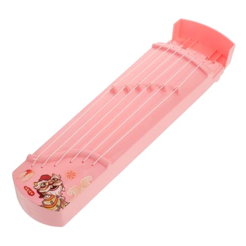 TOYANDONA Miniaturinstrument Guzheng Für Junge Mädchen Spielbares Musikinstrument Filigrane Mini-hausdekoration Realistisches Mini-Instrument Dekorative Mini-hausdekoration Frühe Musikausbil von TOYANDONA