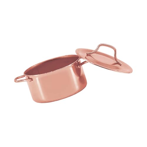 TOYANDONA Miniküche Puppenhaus Kochen Zubehör Miniaturkochgeschirr Mini-Küchenschmuck Mini-Hauskochgeschirr- Miniatur-Suppentopf- Mini-Hausverzierung Legierung Roségold TOYANDONA Miniküche Puppenhaus Kochen Zubehör Miniaturkochgeschirr Mini-Küchenschmuck Mini-Hauskochgeschirr- Miniatur-Suppentopf- Mini-Hausverzierung Legierung Roségold von TOYANDONA