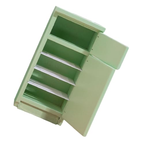 TOYANDONA Minikühlschrank Maschine Mini-Kühler Hautpflege-Kühlschrank Herd mini-kühlschrank holzdekor kühlschrankboxen Modell Mini- -Kühlschrank aus Holz Küchenminiaturen Light Green TOYANDONA Minikühlschrank Maschine Mini-Kühler Hautpflege-Kühlschrank Herd mini-kühlschrank holzdekor kühlschrankboxen Modell Mini- -Kühlschrank aus Holz Küchenminiaturen Light Green von TOYANDONA