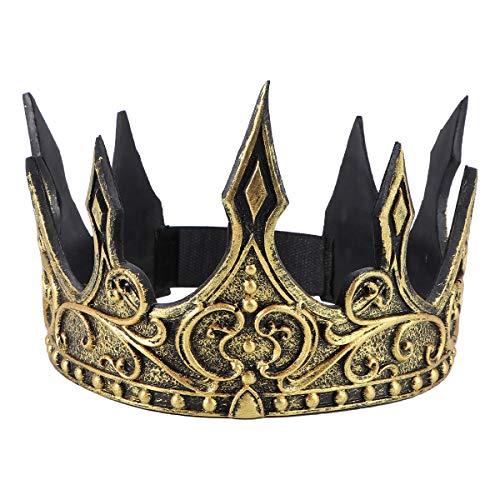 TOYANDONA Mittelalterliche Krone Golden Crown Kaiser König Und Kronen Für Erwachsene König Königin Gold Mittelalterliches Kronen-stirnband Baby Pu-krone Prinzessin Braut Zutaten Männlich TOYANDONA Mittelalterliche Krone Golden Crown Kaiser König Und Kronen Für Erwachsene König Königin Gold Mittelalterliches Kronen-stirnband Baby Pu-krone Prinzessin Braut Zutaten Männlich von TOYANDONA
