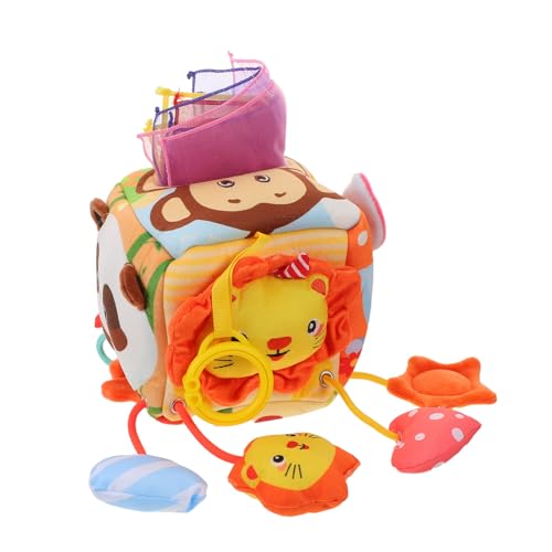 TOYANDONA Mobile für Auto und Kinderbett Sensory Rassel Hängespielzeug für Neugeborene und Junge Mädchen Leichtes Tragbares Beruhigungsspielzeug für Kinderwagen und Reise von TOYANDONA