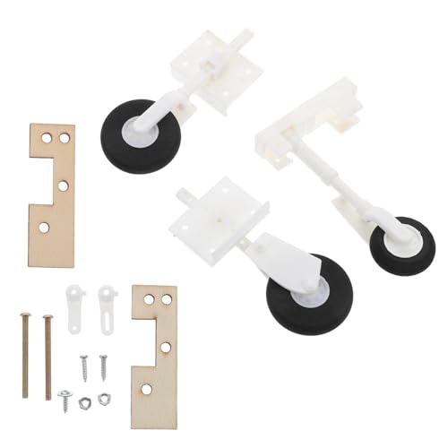 TOYANDONA Modell Flugzeug Räder Universal Fitment Fahrwerk Auto Hubschrauber Flugzeug Teile TOYANDONA Modell Flugzeug Räder Universal Fitment Fahrwerk Auto Hubschrauber Flugzeug Teile von TOYANDONA