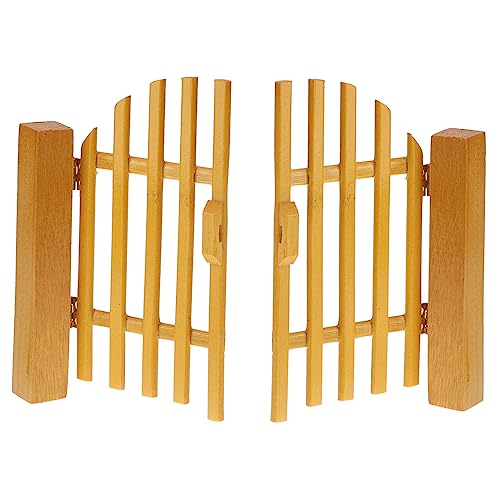 TOYANDONA Modelle Öffnendes Und Schließendes Tor Für Mini Häuser Zufällige Designs von TOYANDONA