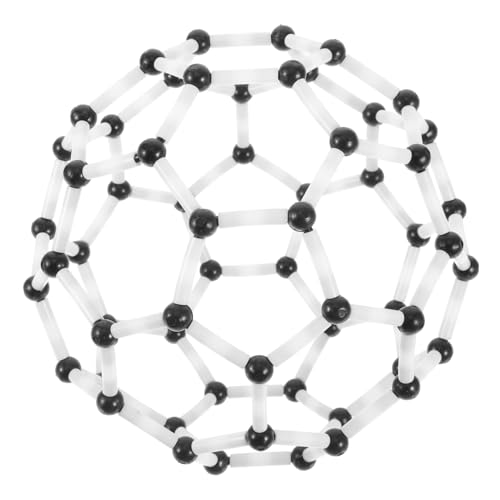 TOYANDONA Molekülmodell Bausatz Kunststoff Bauteile Chemie Strukturmodell für Schüler und Lehrer Vielseitig Einsetzbar als Lehrmittel Dekoratives Laborobjekt und DIY Wissenschaftsspielzeug von TOYANDONA