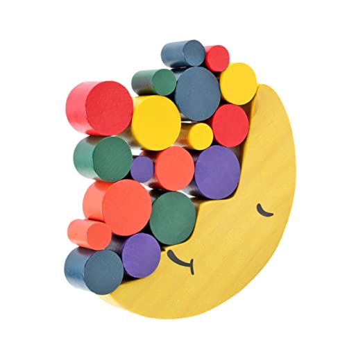 TOYANDONA Mond Balance Bausteine Bunte Stapelblöcke Für Frühkindliche Bildung Lernspielzeug Zum Sortieren Für Von 1 Bis 3 Jahren Interaktives Für Jungen Und ädchen TOYANDONA Mond Balance Bausteine Bunte Stapelblöcke Für Frühkindliche Bildung Lernspielzeug Zum Sortieren Für Von 1 Bis 3 Jahren Interaktives Für Jungen Und ädchen von TOYANDONA