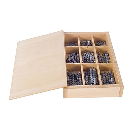 TOYANDONA Montessori Bunte Mathematik Lehrspielzeug Perlenstäbe aus Natürlichem Holz DIY Bastelset für Hand Auge Koordination Zahlenverständnis und Kreatives Geeignet für Vorschulkinder TOYANDONA Montessori Bunte Mathematik Lehrspielzeug Perlenstäbe aus Natürlichem Holz DIY Bastelset für Hand Auge Koordination Zahlenverständnis und Kreatives Geeignet für Vorschulkinder von TOYANDONA