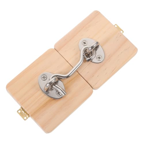 TOYANDONA Montessori Busy Board DIY Tür Riegel für Fein Poliert Fördert Motorik Koordination Kreativität Zubehör für Lernspielzeug TOYANDONA Montessori Busy Board DIY Tür Riegel für Fein Poliert Fördert Motorik Koordination Kreativität Zubehör für Lernspielzeug von TOYANDONA