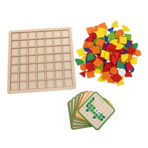 TOYANDONA Montessori Holzpuzzle Teilig Natürliche Musterblöcke für Kleinkinder Geometrische Formen Formenerkennung Hand Auge Koordination und Kreativem Lernen TOYANDONA Montessori Holzpuzzle Teilig Natürliche Musterblöcke für Kleinkinder Geometrische Formen Formenerkennung Hand Auge Koordination und Kreativem Lernen von TOYANDONA