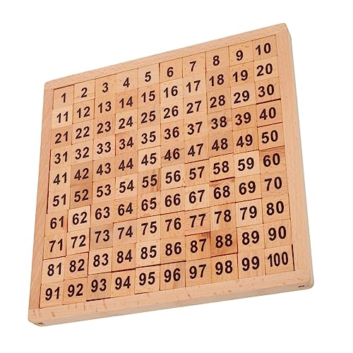 TOYANDONA Montessori Holzspielzeug Mathebretter Zahlenbrett aus Buche Pädagogisches Zählspiel Kreatives Lernspielzeug Für Vorschulkinder und Grundschüler Interaktives Eltern Junge Mädchen TOYANDONA Montessori Holzspielzeug Mathebretter Zahlenbrett aus Buche Pädagogisches Zählspiel Kreatives Lernspielzeug Für Vorschulkinder und Grundschüler Interaktives Eltern Junge Mädchen von TOYANDONA