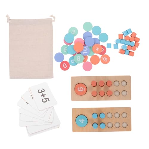 TOYANDONA Montessori Mathematikspielzeug Holz Zählrahmen mit Bunten Perlen für Vorschule Frühförderung Grundrechenarten Addition Subtraktion Lernspielzeug für Kleinkinder und Kindergarten TOYANDONA Montessori Mathematikspielzeug Holz Zählrahmen mit Bunten Perlen für Vorschule Frühförderung Grundrechenarten Addition Subtraktion Lernspielzeug für Kleinkinder und Kindergarten von TOYANDONA