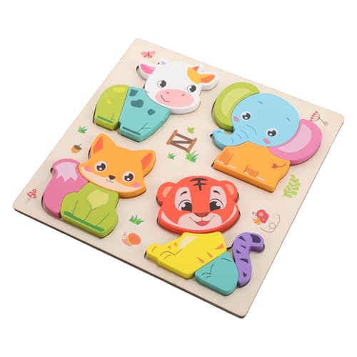 TOYANDONA Montessori Tier Puzzle für Kleinkinder Lernspiel zur Frühen Entwicklung Fördert Form und Farberkennung für Jungen und Mädchen Anfänger TOYANDONA Montessori Tier Puzzle für Kleinkinder Lernspiel zur Frühen Entwicklung Fördert Form und Farberkennung für Jungen und Mädchen Anfänger von TOYANDONA