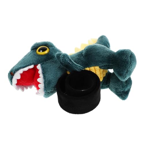 TOYANDONA Motorcycle Dinosaur Dekoration Blau Weiches Dinosaurier Kuscheltier Kreatives Motorrad Zubehör Einfach Anzubringen Langlebiges Party für Jungen von TOYANDONA