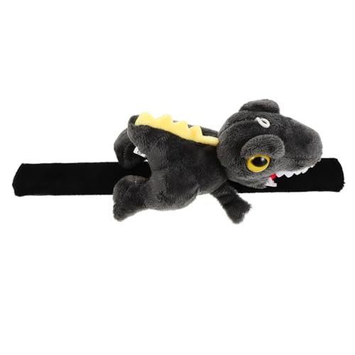 TOYANDONA Motorrad Dinosaurier Anhänger Plüsch Weiches Stofftier Kreative Heckdeko Jungen Mädchen Jahre Einfache Befestigung Vielseitig als Lenkerdeko von TOYANDONA
